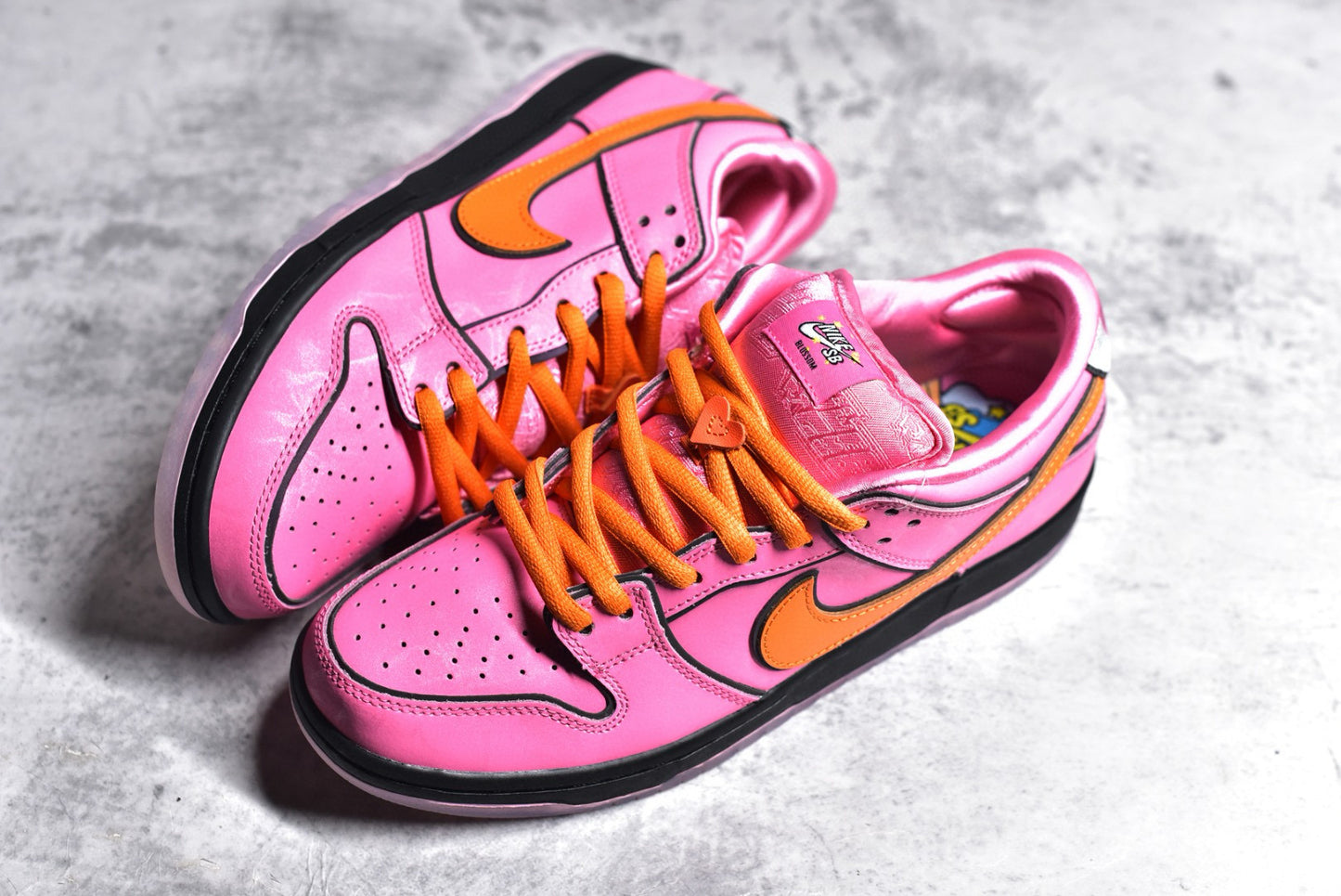 Dunk Low Powerpuff Girls pink
