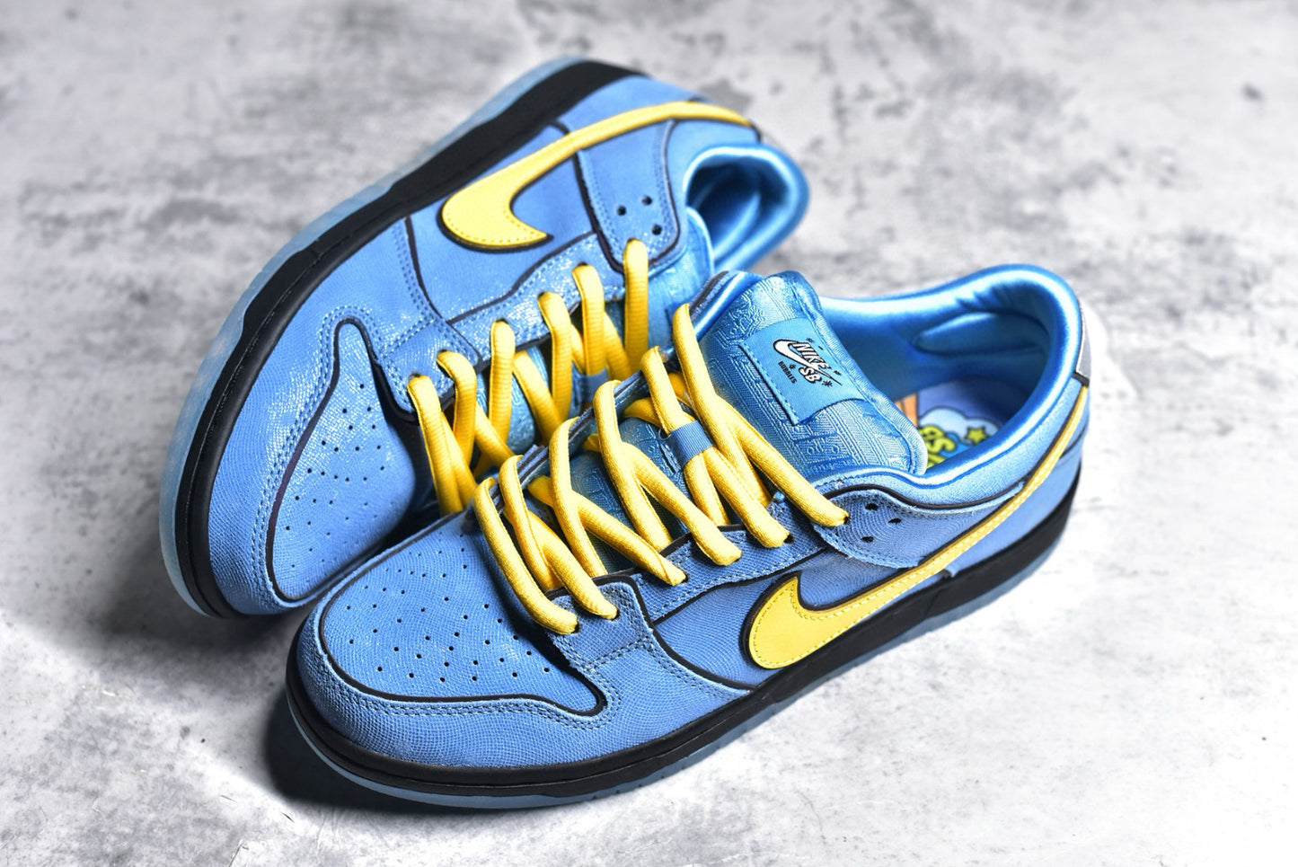 Dunk Low Powerpuff Girls blue
