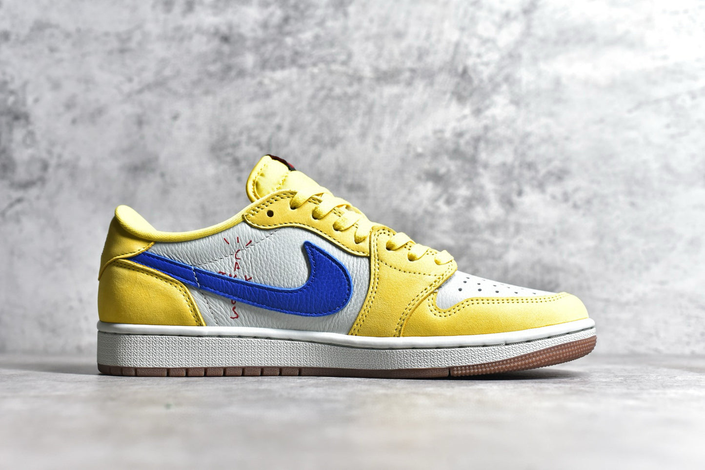AJ1 Low Travis Scott Canary Yellow