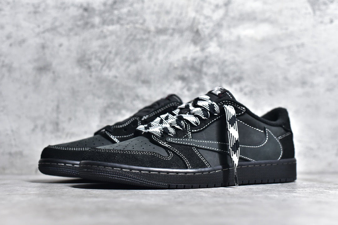 AJ1 Low Travis Scott Black Phantom