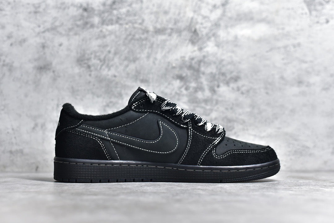 AJ1 Low Travis Scott Black Phantom