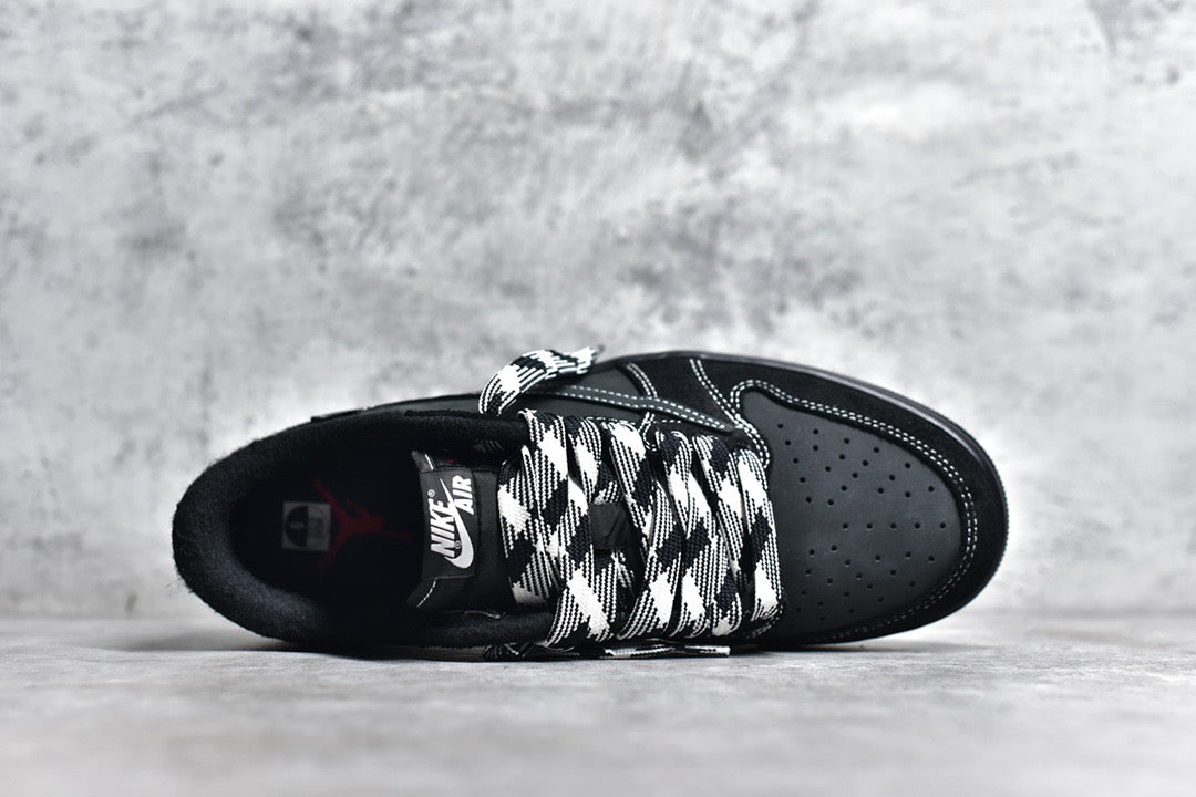 AJ1 Low Travis Scott Black Phantom