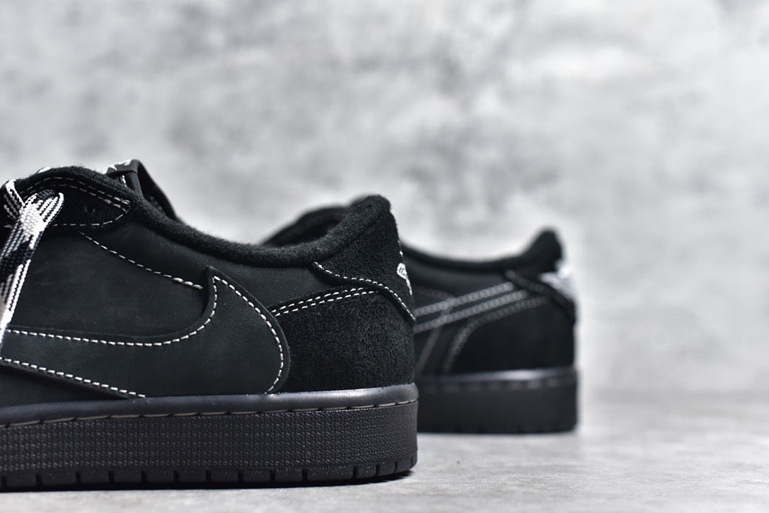 AJ1 Low Travis Scott Black Phantom