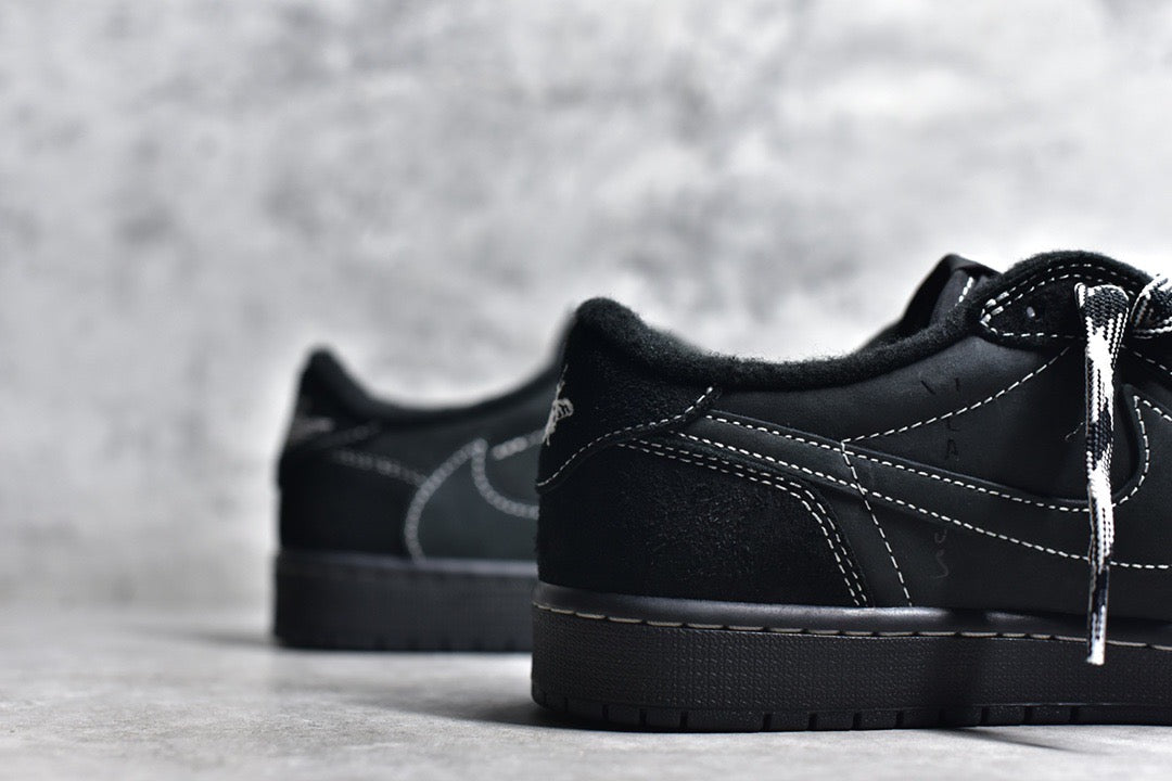 AJ1 Low Travis Scott Black Phantom
