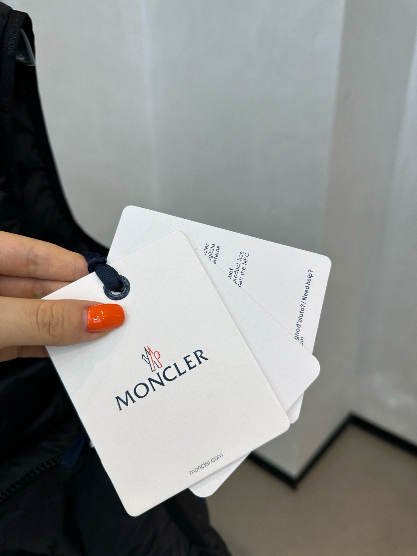 Moncler Contrin Black
