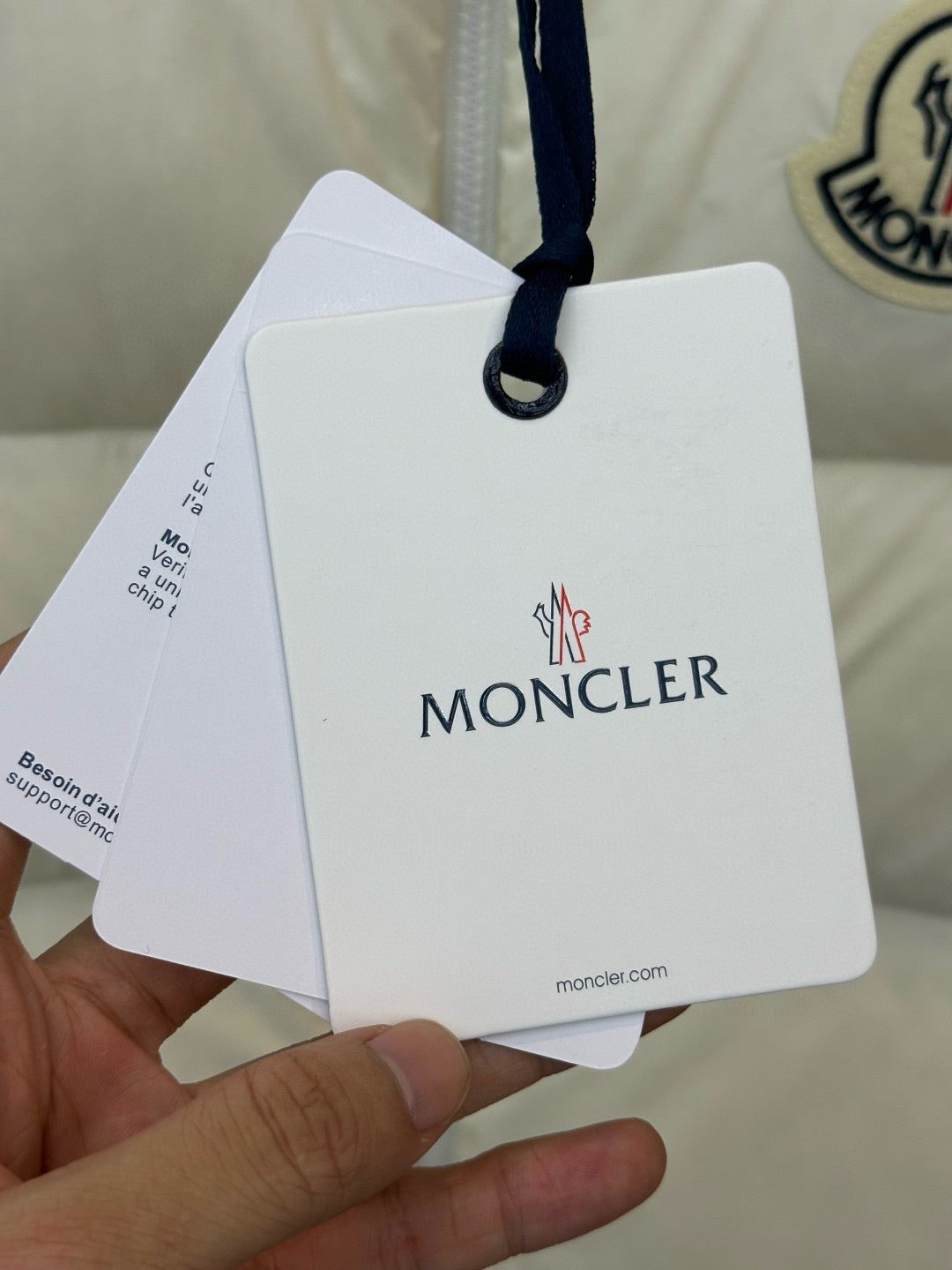 Moncler Almaz White