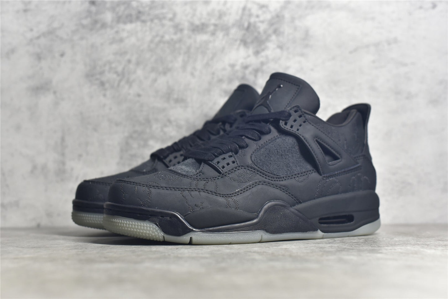 AJ 4 Retro Kaws Black