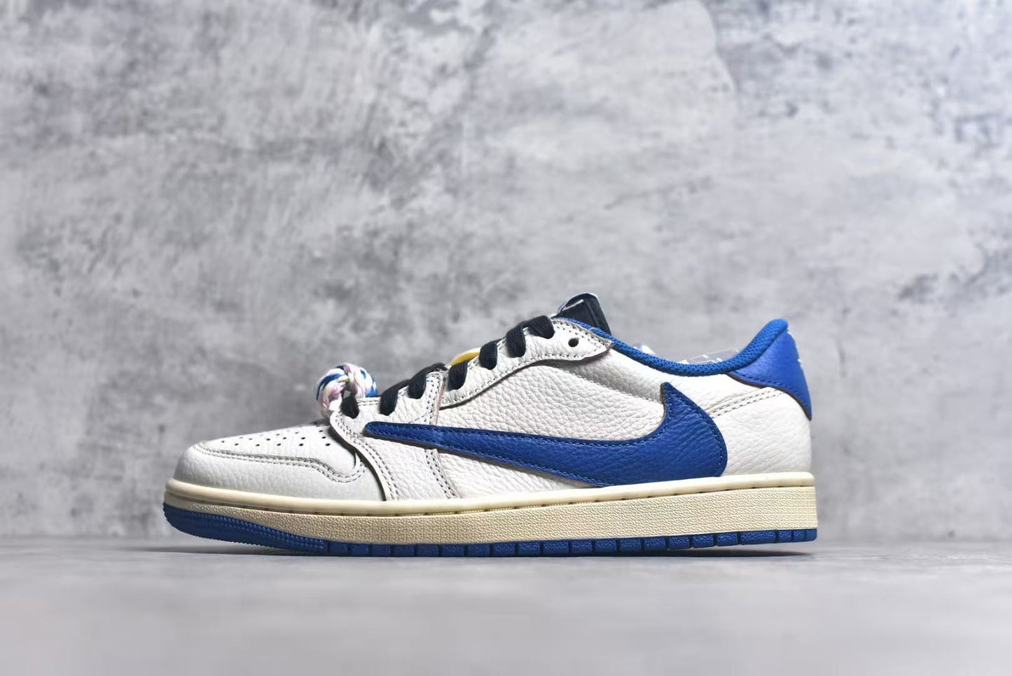AJ1 Low Travis Scott Fragmen tSail Military Blue