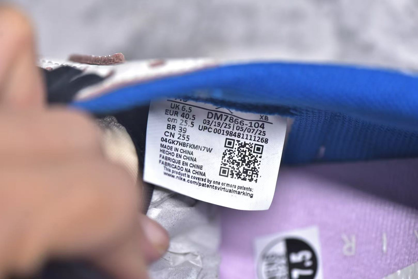 AJ1 Low Travis Scott Fragmen tSail Military Blue