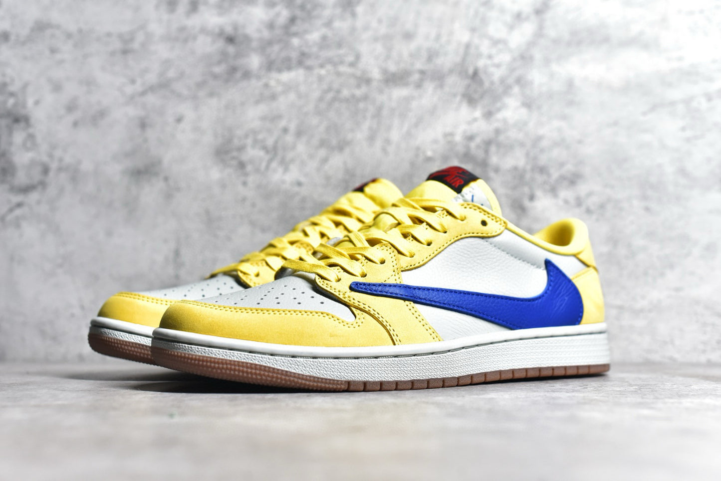 AJ1 Low Travis Scott Canary Yellow