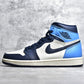 AJ1 High Obsidian