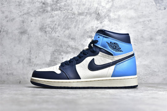 AJ1 High Obsidian
