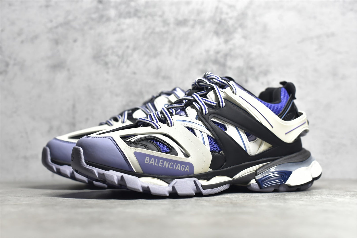Balenciaga Track Purple White Grey