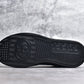 GG Embossed Black Leather