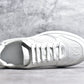 GG Embossed White Leather