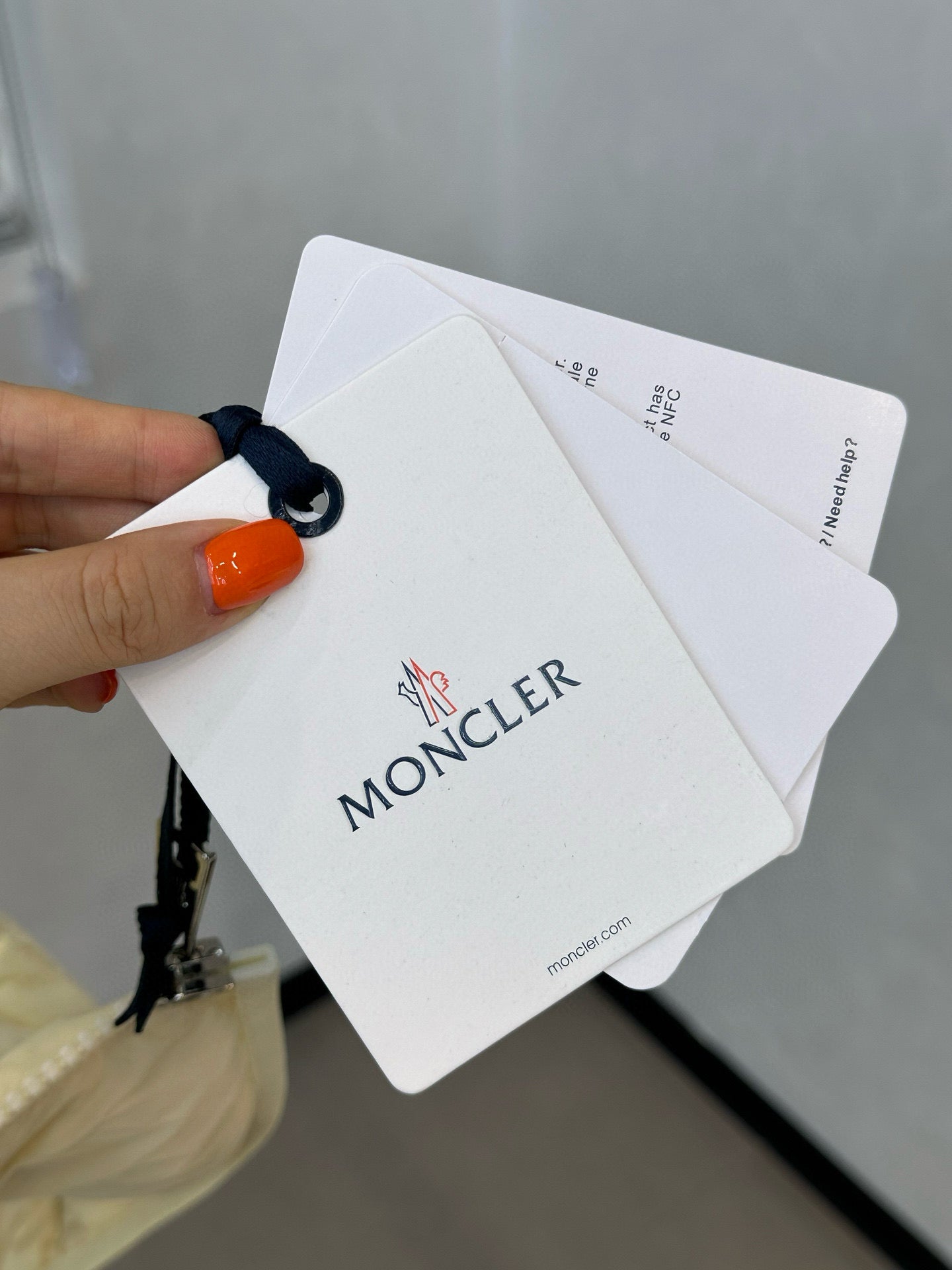 Moncler Contrin White