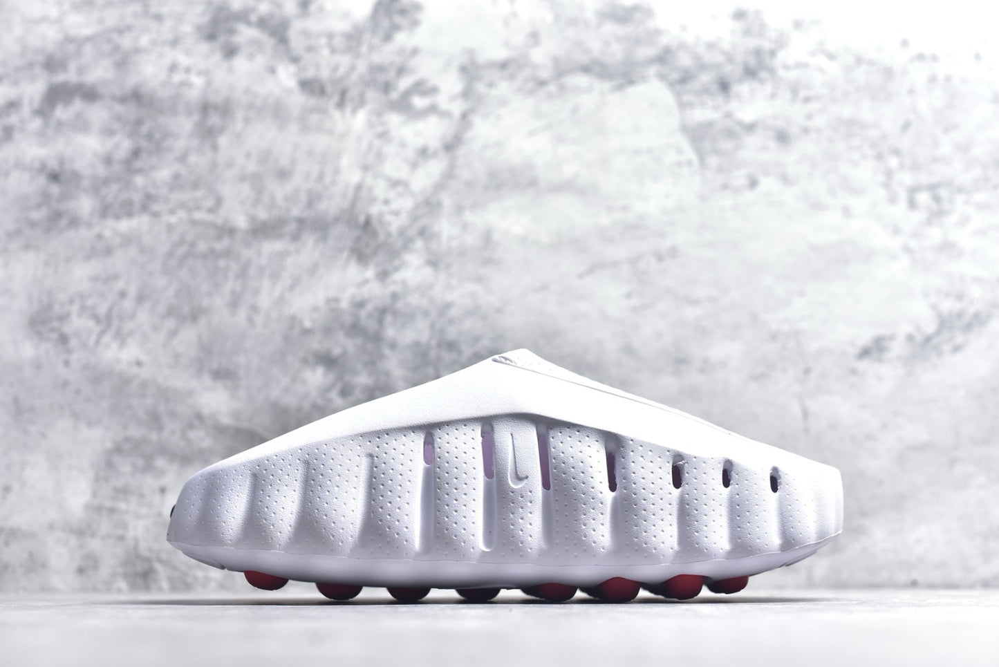 Nike Slide White Speed Red