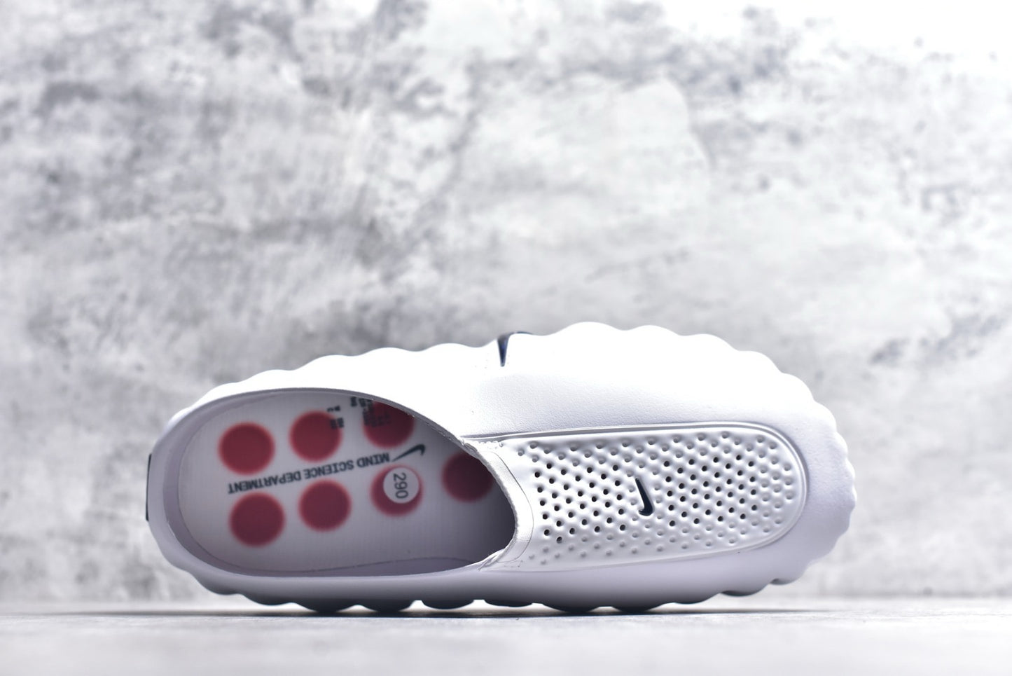 Nike Slide White Speed Red