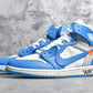 AJ 1 Retro High O-W University Blue