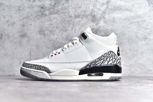 AJ 3 Retro White Cement Reimagined