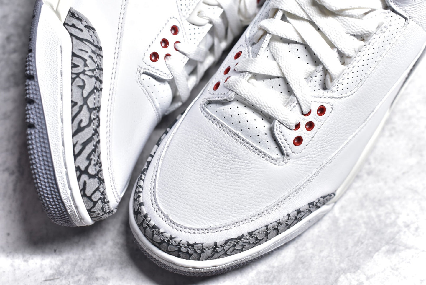 AJ 3 Retro White Cement Reimagined