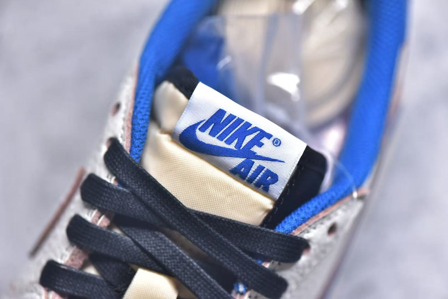 AJ1 Low Travis Scott Fragmen tSail Military Blue