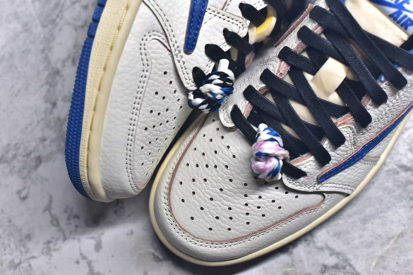 AJ1 Low Travis Scott Fragmen tSail Military Blue