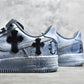 AF1 Chrome Hearts Cross Oil Splashed