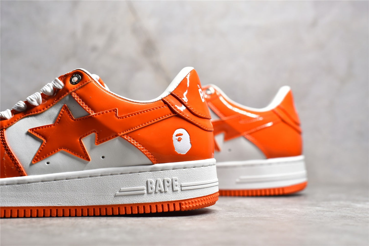 BAPESTA Orange White