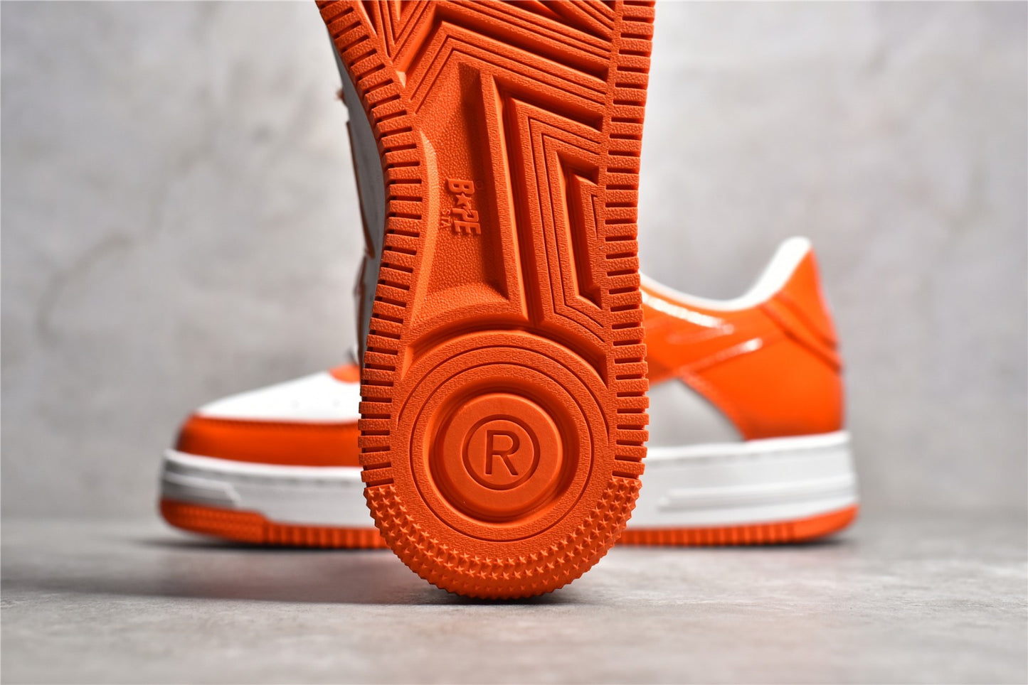 BAPESTA Orange White
