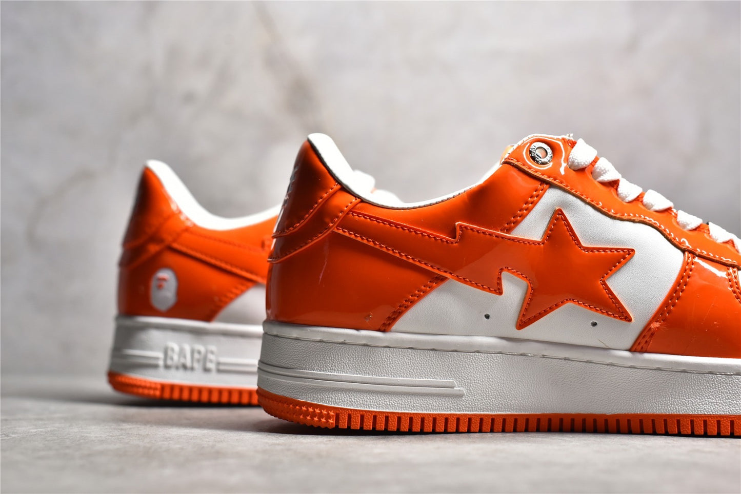 BAPESTA Orange White