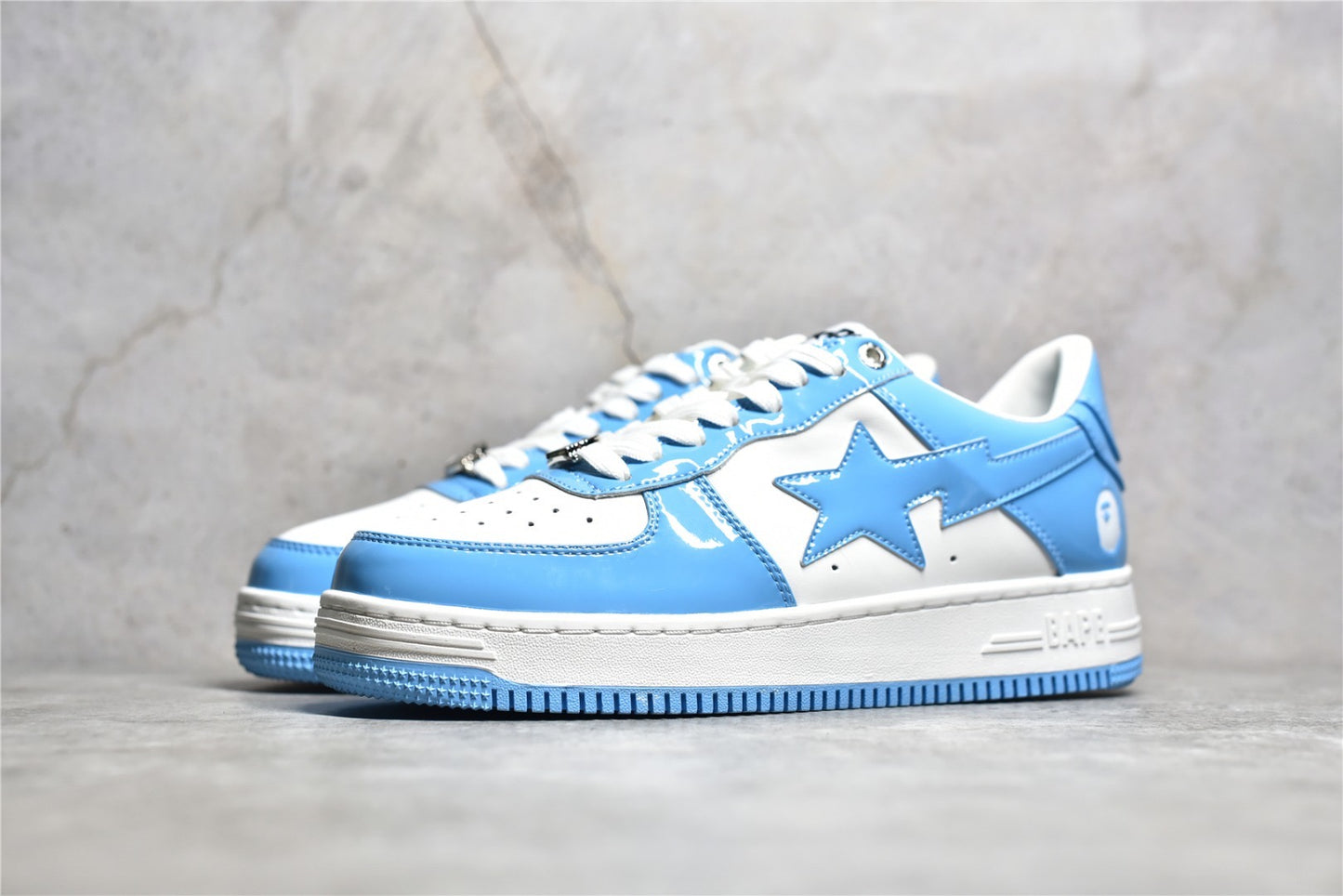 BAPESTA Blue White