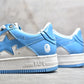BAPESTA Blue White