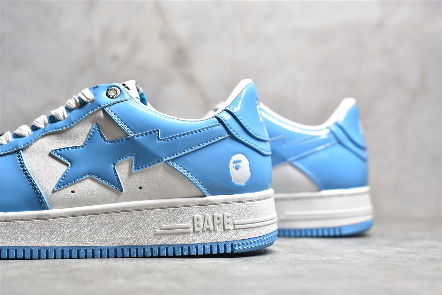 BAPESTA Blue White