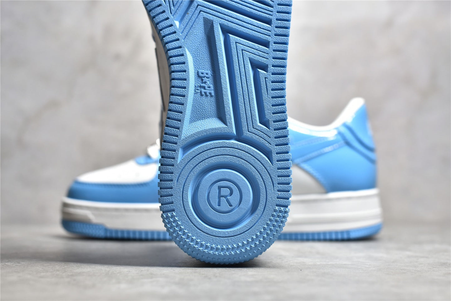 BAPESTA Blue White