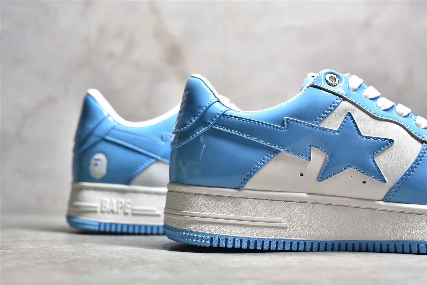 BAPESTA Blue White