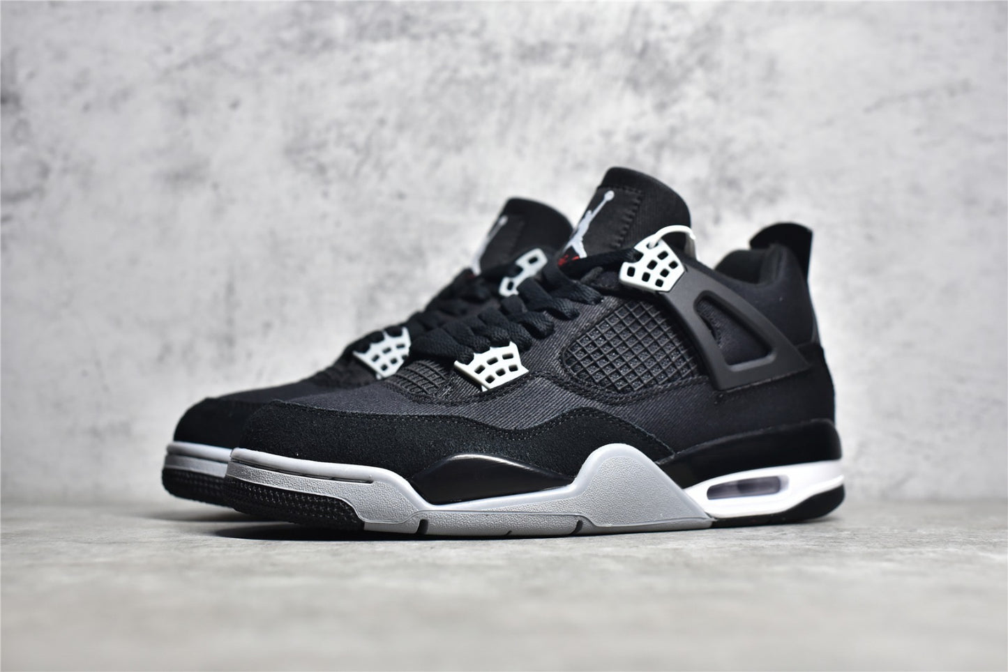 AJ4  Black Canvas
