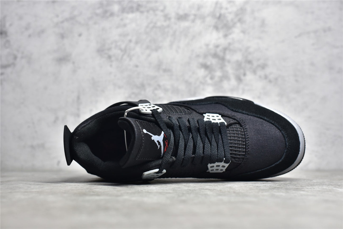 AJ4  Black Canvas