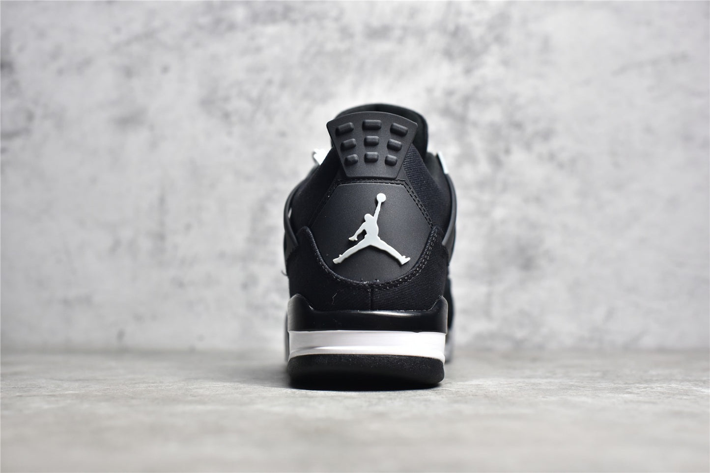AJ4  Black Canvas